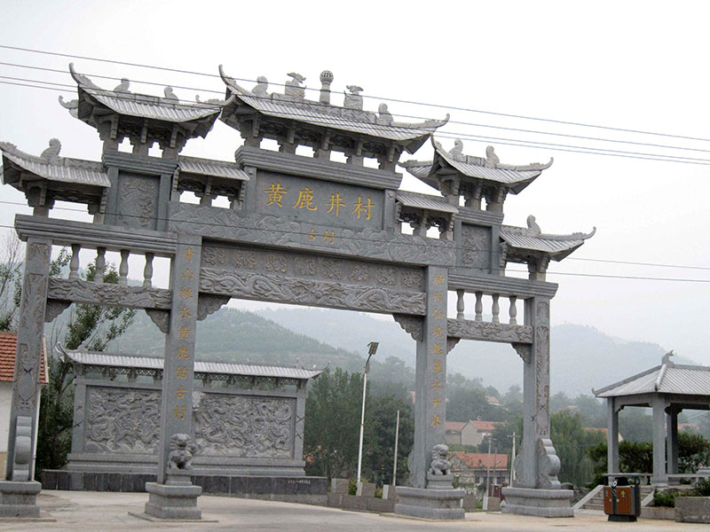 花岗岩石牌坊