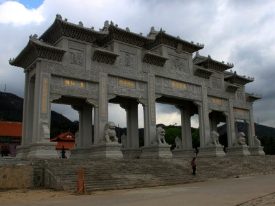 济南大型石雕牌坊